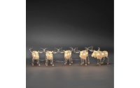 Konstsmide LED-Figur Acryl Elch, 5er Set