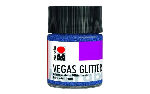 Marabu Glitzerpaste Vegas Saphir 50 ml