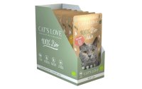 Cats Love Nassfutter BIO Adult Multipack, 6 x 100 g
