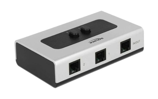 Delock Switchbox RJ-11, 2 Port