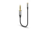 sonero Audio-Kabel 6.3 mm Klinke - 3.5 mm Klinke 0.25 m