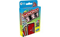Hasbro Gaming Kartenspiel Monopoly 3, 2, 1 -FR-