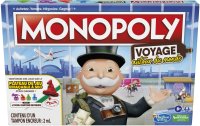 Hasbro Gaming Familienspiel Monopoly – Voyage autour du monde -FR-
