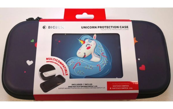Big Ben Interactive Schutzhülle Travel Case Unicorn 3D-Design
