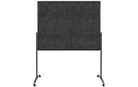 Legamaster Moderationswand Premium Plus 120 cm x 150 cm, Anthrazit