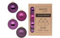 INGES CHRISTMAS DECOR Weihnachtskugel Purple Deluxe...