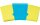 Pelikan Leuchtfarbe Deckfarbkasten 12 Farben, Türkis und Neongelb