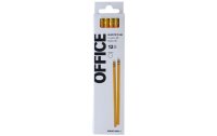 Office Bleistift HB, Gelb, 12 Stück