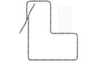 Urbanys Necklace Case iPhone X/XS Flashy Silver Transparent