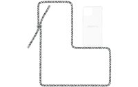 Urbanys Necklace Case iPhone 11 Flashy Silver Transparent