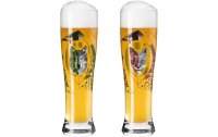 Ritzenhoff Bierglas Brauchzeit No. 3 und 4 Sonja Eikler 646 ml, 2 Stück