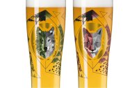 Ritzenhoff Bierglas Brauchzeit No. 3 und 4 Sonja Eikler 646 ml, 2 Stück