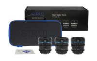 Sirui Festbrennweite Nightwalker 24, 35&55mm T1.2 – Sony E-Mount