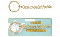 Sheepworld Schlüsselanhänger Schwesterherz 10.8...