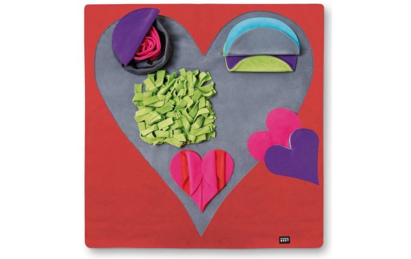 KNAUDERS BEST Hunde-Spielzeug Heart Pad 80 x 75 cm