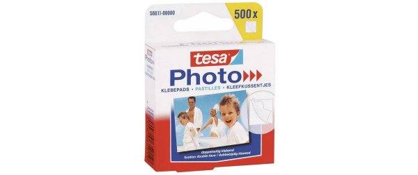 tesa Klebepads-Set Photo, 3x 500 Stück