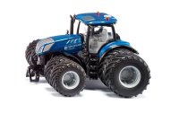 Siku Traktor New Holland T7.315, Doppelreifen, mit Sender, 1:32