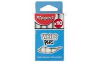 maped Wandtafelkreide White Peps 10 Stück Weiss