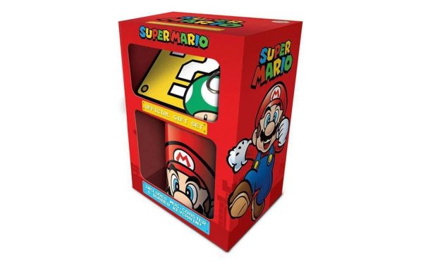 Pyramid Kaffeetasse Super Mario Geschenkbox Mario