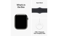 Apple Watch Series 9 45 mm LTE Graphit Sport Mitternacht M/L