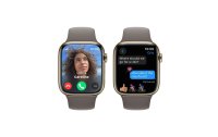 Apple Watch Series 9 45 mm LTE Gold Sport Tonbraun M/L