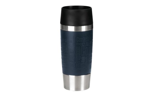 Emsa Thermobecher Travel Mug 360 ml, Dunkelblau