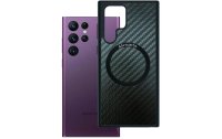 4smarts Back Cover Carbon mit UltiMag Galaxy S22 Ultra 5G