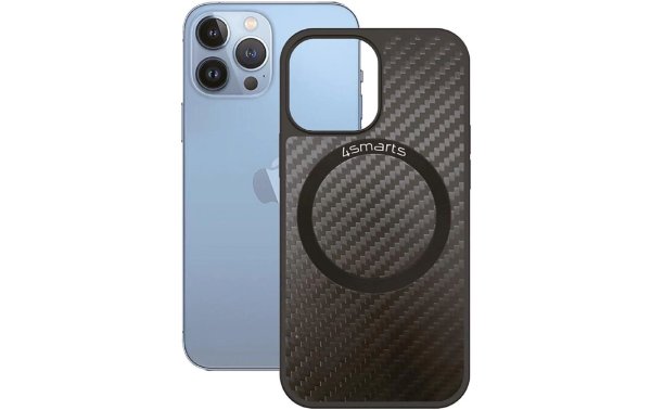 4smarts Back Cover Carbon mit UltiMag iPhone 13 Pro Max