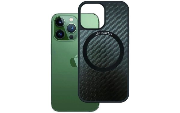 4smarts Back Cover Carbon mit UltiMag iPhone 13 Pro