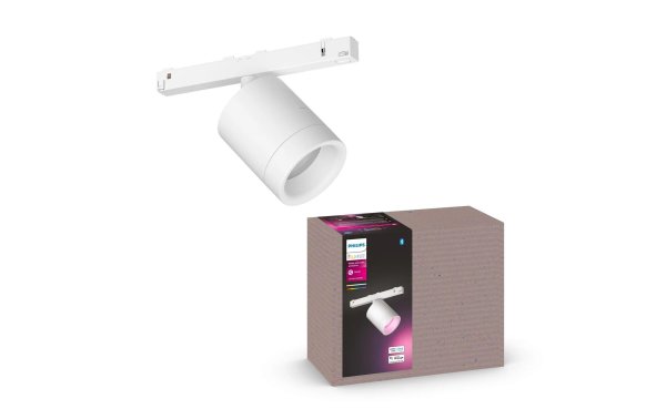 Philips Hue LED Schienenspot Perifo Erweiterung, 5.3 W, Weiss