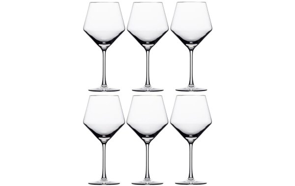 Schott Zwiesel Rotweinglas Belfesta, Burgunder 692 ml, 6 Stück, Transparent