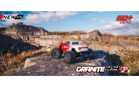 Arrma Monster Truck Granite 4x4 3S BLX Rot/Weiss 1:10, ARTR