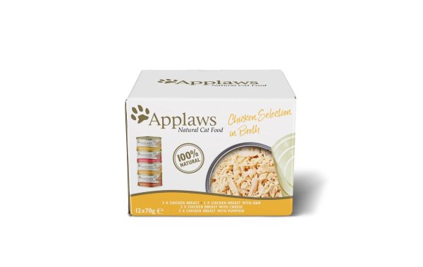 Applaws Nassfutter Dose Huhn Collection Multipack, 12 x 70 g