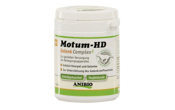 Anibio Hunde-Nahrungsergänzung Motum-HD GelenkComplex 5, 110 g