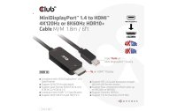 Club 3D Kabel CAC-1187 Mini-DisplayPort - HDMI, 1.8 m