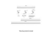 Philips Hue LED Schienenspot Perifo Basis-Set, Spots+Lichtleiste,Weiss