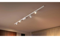 Philips Hue LED Schienenspot Perifo Basis-Set, 4 x 5.2 W, Weiss