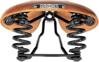 BROOKS Fahrradsattel Flyer Short, Honig