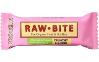 Rawbite Riegel Bio Rohkost Protein Crunchy Almond 12 x 45 g