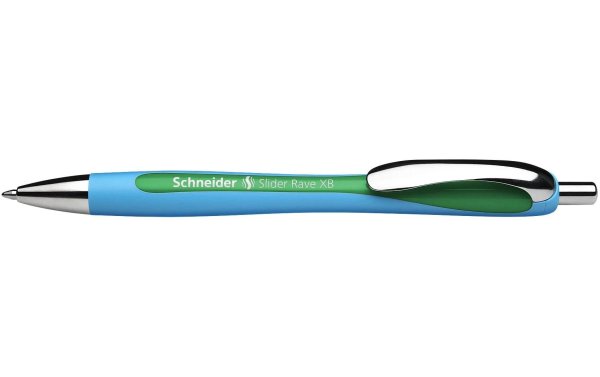 Schneider Kugelschreiber Slider Rave XB 0.7 mm, Grün