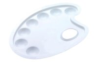 Talens Farbpalette Oval, 7 Näpfe