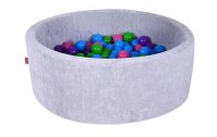 Knorrtoys Bällebad Soft – Grey 300 balls...
