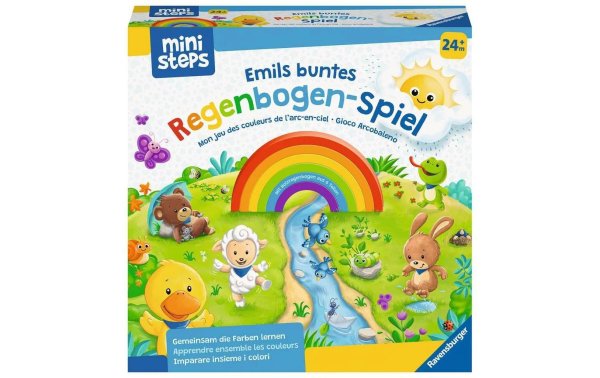 Ravensburger ministeps: Emils buntes Regenbogen-Spiel