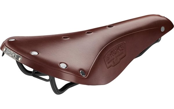 BROOKS Fahrradsattel B17, Antikbraun