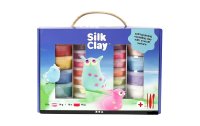 Creativ Company Modellier-Set Silk Clay Set Mehrfarbig