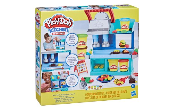 Play-Doh Kitchen Creations – Busy Chefs Restaurant Playset