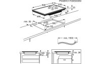 Electrolux Induktionskochfeld GK58TSIPO Flächenbündig/Aufliegend