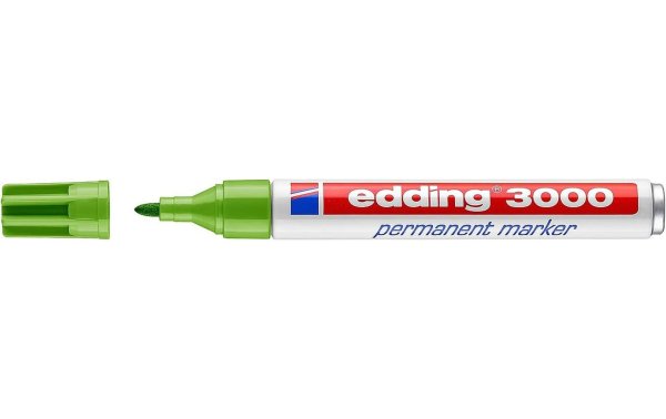 edding Permanent-Marker 3000 Hellgrün