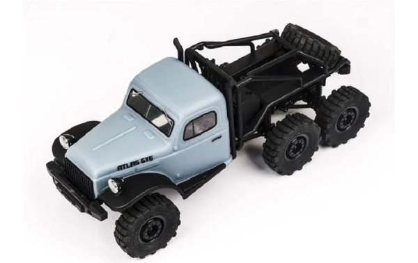 RocHobby Scale Crawler ATLAS 6x6, blau, 1:18, RTR