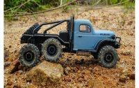 RocHobby Scale Crawler ATLAS 6x6, blau, 1:18, RTR